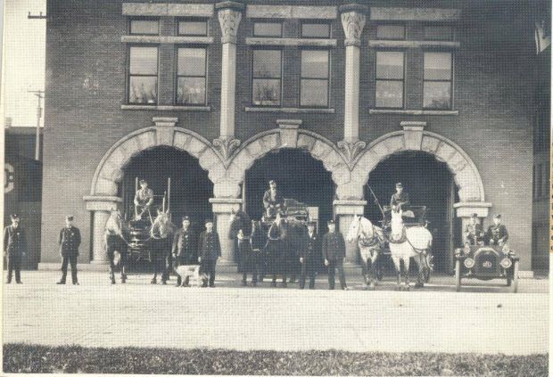Waterloo East Side Fire Station No. 1 - 1906